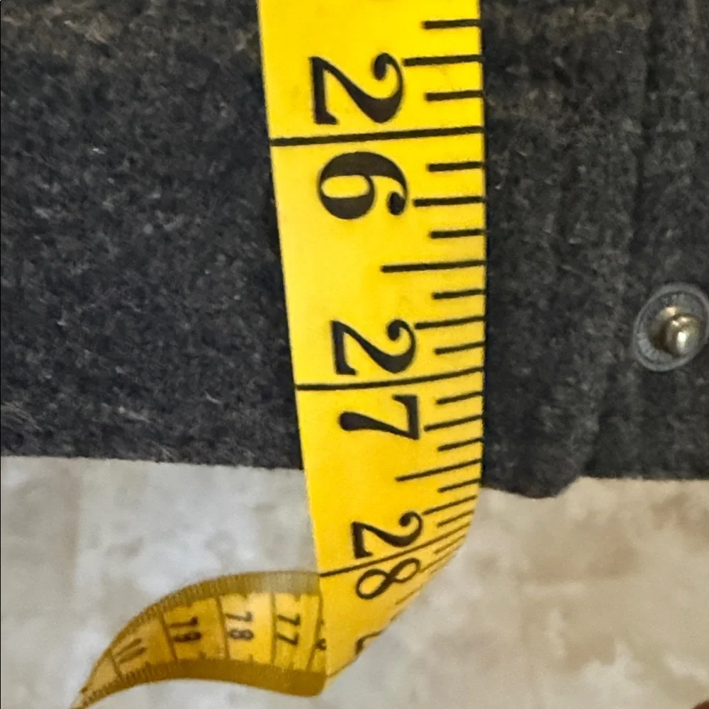 London Fog Men’s wool Charcoal coat
